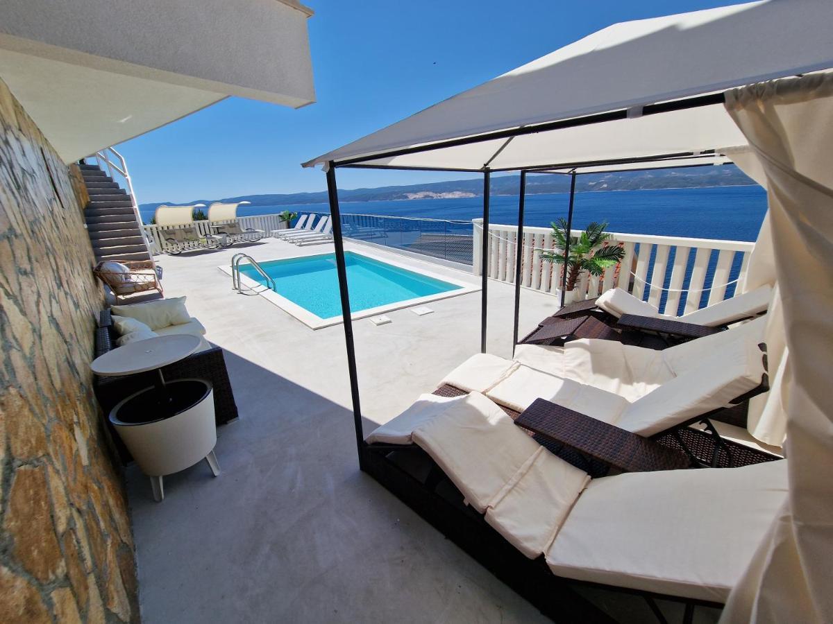 Big Panorama Villa, For 21 Person In Omis Celina Exteriör bild