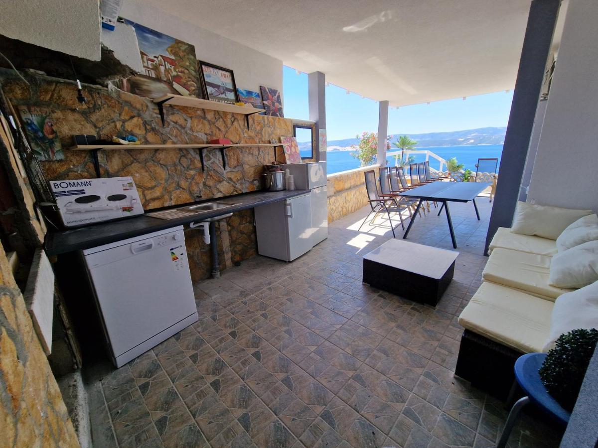 Big Panorama Villa, For 21 Person In Omis Celina Exteriör bild